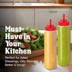 Norcalway 12 oz Condiment Squeeze Bottles - Image 6