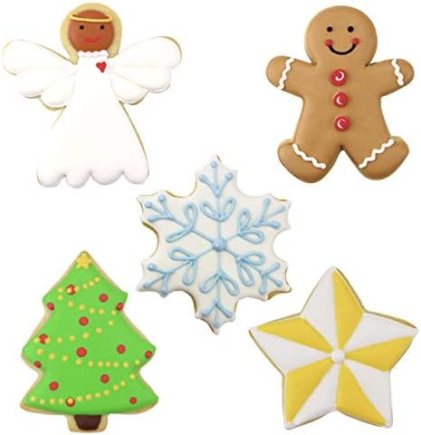 Ann Clark Christmas and Holiday Cookie Cutters Set of 5, Made in USA - Image 4