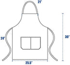 DUSKCOVE 8 Pack Bib Aprons Bulk - Image 3