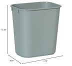 Rubbermaid Commercial Products Deskside Wastebasket/Trash Can, - Image 3
