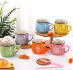 Sawysine 6 Set Christmas Coffee Mugs, Holiday Gift(Easter Style) - Image 4