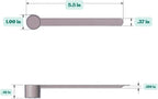4 mL Long Handle Plastic Measuring Spoon - Image 2
