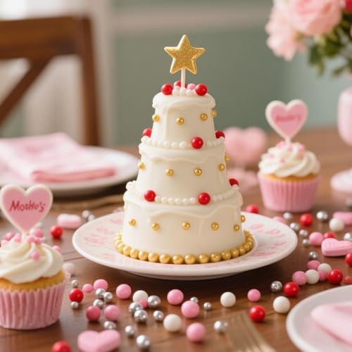 Gold Pearl Sprinkles,130g,Edible Candy Pearls for Baking Sprinkle Mix Size,Edible Sugar Cake Decorations,Cupcake Toppers,Cookie Donuts Ice Cream Decorating,Wedding Birthday Party - Image 6