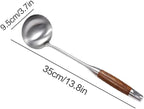 AOOSY Soup Ladle, 304 Stainless Steel Cooking Ladle Spoon - Image 2