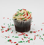 CHRISTMAS Sprinkles Green, Red & White BULK Jimmies 1 Pound Bag - Holiday Edible Cake Cupcakes Dessert & Ice Cream Topping - Image 3