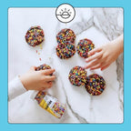 Supernatural Rainbow Softies Sprinkles, Dye-Free Vegan Baking Decor, 3oz - Image 6