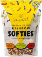 Supernatural Rainbow Softies Sprinkles, Dye-Free Vegan Baking Decor, 16oz by Supernatural