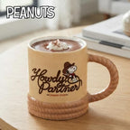 Silver Buffalo Peanuts Western Howdy Partner, 3D Sculpted Mug, 20oz - Image 5