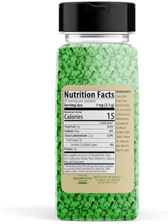 Unpretentious, Shamrock Sprinkles, 2 Cups - Image 2