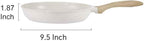 JEETEE 9.5 Inch Nonstick Frying Pan Stone Coating Cookware, Nonstick Omelette - Image 3