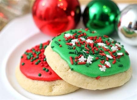 SweetGourmet Christmas Holiday Sprinkles Noel Mix, Red Green White Snowflake Cake Decorating Sprinkles, Bulk Baking Confetti for Cupcakes and Cookies, 2 Pounds - Image 6