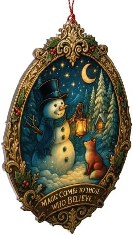 Christmas Ornament 2026, Snowman Ornaments for Tree, Snowman Christmas Decorations, White Elephant Gifts, Xmas Tree Funny Decoration - Image 4