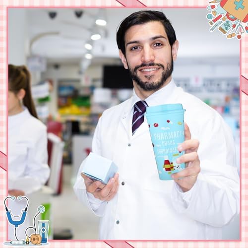 SiliFine 12 Pcs Pharmacy Week Gifts Bulk 16 oz Pharmacist Tumblers Gifts - Image 6