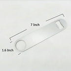 KISEER Heavy Duty Stainless Steel Flat Bottle Opener, 4 Pack Beer Bottle Opener - Image 4