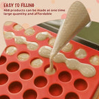 HKNMTT Silicone Mini Round Shape Molds, 468 Cavities Tiny Semi Sphere Baking Sheet Dog Treats Molds Candy Freezer Oven Safe Homemade Dog Treats Kit BPA Free Food Grade - Image 2