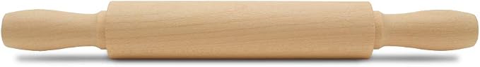 Wooden Mini Rolling Pin, 7 Inches Long, Baking in the Kitchen, by Woodpeckers - Image 3