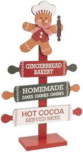 Gingerbread Kitchen Decor Christmas Hot Cocoa Bar Table Sign by pechpell