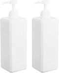 Pump Bottle, Refillable Plastic Empty Lotion Soap Dispenser Liquid Container by JiatuA