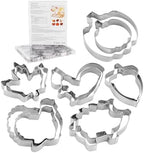 MrCookie Large Autumn/Fall Cookie Cutters,Thickened Stainless Steel by MrCookie