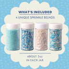 Sweets Indeed Winter Sprinkle Mix, 4 Pack, 10.90 oz - Image 4