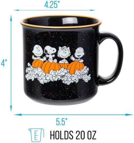 Silver Buffalo Peanuts Halloween Costumes, Ceramic Camper Mug, 20oz - Image 2