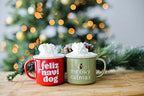 Pearhead Feliz Navidog Christmas Coffee Mug, Red, 15 oz - Image 6