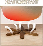 Wooden Tree-Shaped Trivets Set for Coffee Table, Kitchen - Image 5