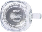 Silver Buffalo Peanuts Snoopy, Glass Mason Jar with Handle and Straw, 21oz - Image 5