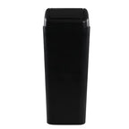 Plastic Waste Bin with Swing Lid, 14 Liter Garbage Can, 1 Pack, 5.2" x 8.2" x by Unknown