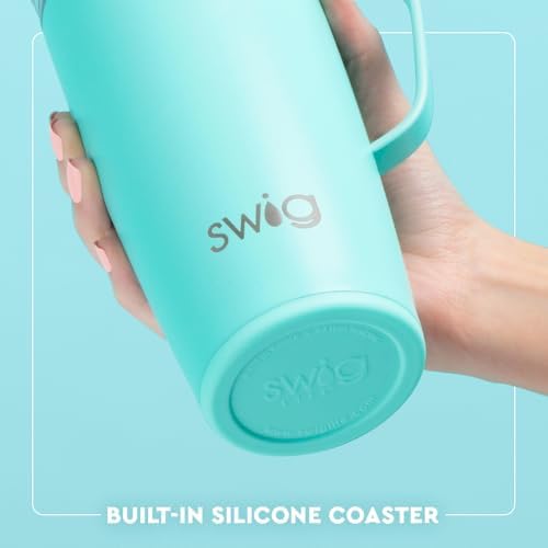 Swig Life 22oz Insulated Travel Mug with Handle & Lid, Mr Claus - Image 6