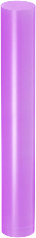 HARFINGTON Acrylic Clay Roller 7.28 Inch x 1 Inch Solid Non-Stick Plastic Round by HARFINGTON