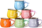 Sawysine 6 Set Christmas Coffee Mugs, Holiday Gift(Easter Style) by Sawysine