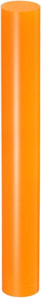 HARFINGTON Acrylic Clay Roller 8 Inch x 1 Inch Solid Non-Stick Plastic Round by HARFINGTON