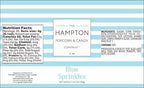 Blue Sprinkles Jimmies 3.17 oz, Sprinkles For Cake Decorating, Cake Sprinkles, Sprinkles For Baking, Ice Cream & More, The Hampton Candy Company - Image 2