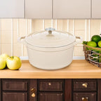 vancasso Cast Iron Dutch Oven, 6 QT Round Pot - Image 5