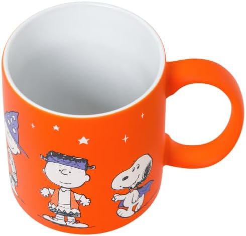 Silver Buffalo Peanuts Halloween Trick or Treat Snoopy, Ceramic Mug, 20oz - Image 4