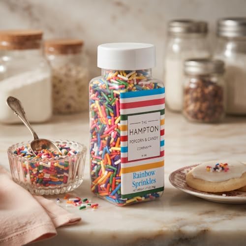 Rainbow Sprinkles Jimmies 3.17 oz, Sprinkles For Cake Decorating - Image 7