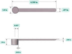 1/2 Tablespoon Long Handle Plastic Measuring Spoon - Image 2