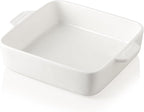 Sweejar Ceramic Baking Dish, 8 x 8 Cake Baking Pan by Sweejarco1949
