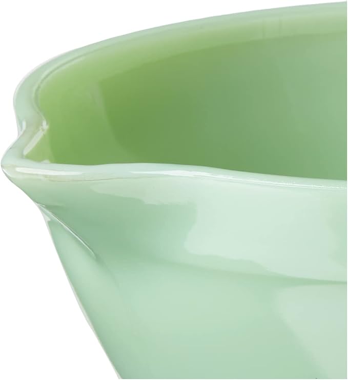 Jadeite Glass Collection™ 1.25 Quart Mixing Bowl w/ Handle - Image 4