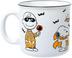 Silver Buffalo Peanuts Halloween Squad Costumes, Ceramic Camper Mug, 20oz - Image 4