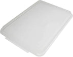 TrueCraftware- Half Size Polypropylene Sheet Pan Cover Clear Color Set of 2- - Image 5