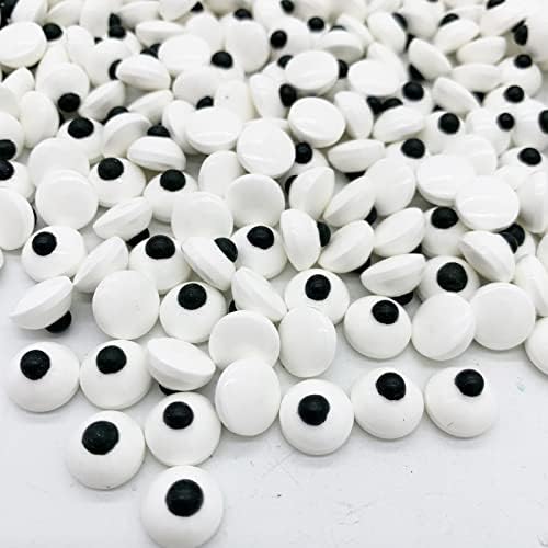 Halloween Small Candy Edible Eyeballs Big Eyes Sprinkle Cake Cupcake Toppers Dessert Cookie Decorations Party Supplies 2 Bottles 6.9oz - Image 3