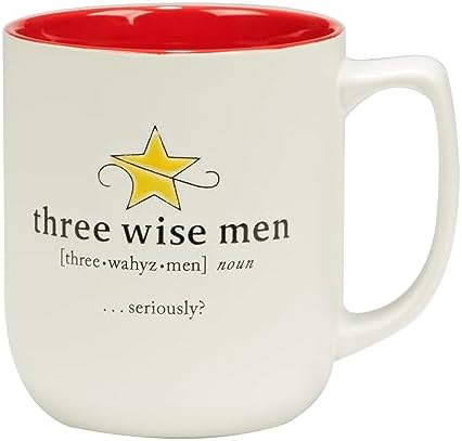 Certified International Christmas Fun Red Sayings 16 oz. Mugs, Set of 6 Assorted Designs - Image 4