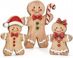 Gingerbread Christmas Decorations Indoor, Christmas Gingerbread Home Decor by Unknown