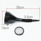 Plastic Oil Funnel Set, 5-Piece Automotive Funnels - Image 2