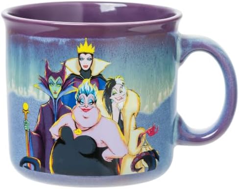Silver Buffalo Disney Villains Ursula Reactive Glaze Camper Mug, 20oz by SilverBuffalo