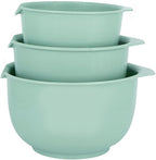 Glad Mixing Bowls with Pour Spout, BPA Free, Dishwasher Safe Plastic | Kitchen by GladTrashFoodStorage