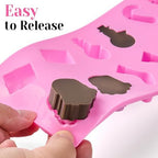 Christmas Chocolate Silicone Molds, 6 PCS - Image 5