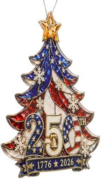 Christmas Decorations - Christmas Ornaments - 250 Anniversary USA Merchandise - Christmas Ornament 2026 - Stocking Stuffers - Gifts for Family Coworker car Hanging Accessories - Image 5